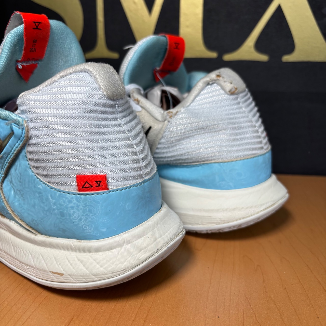 Nike Kyrie Low 5 Football Grey/Black/Blue Chill/Sail · Foto 5