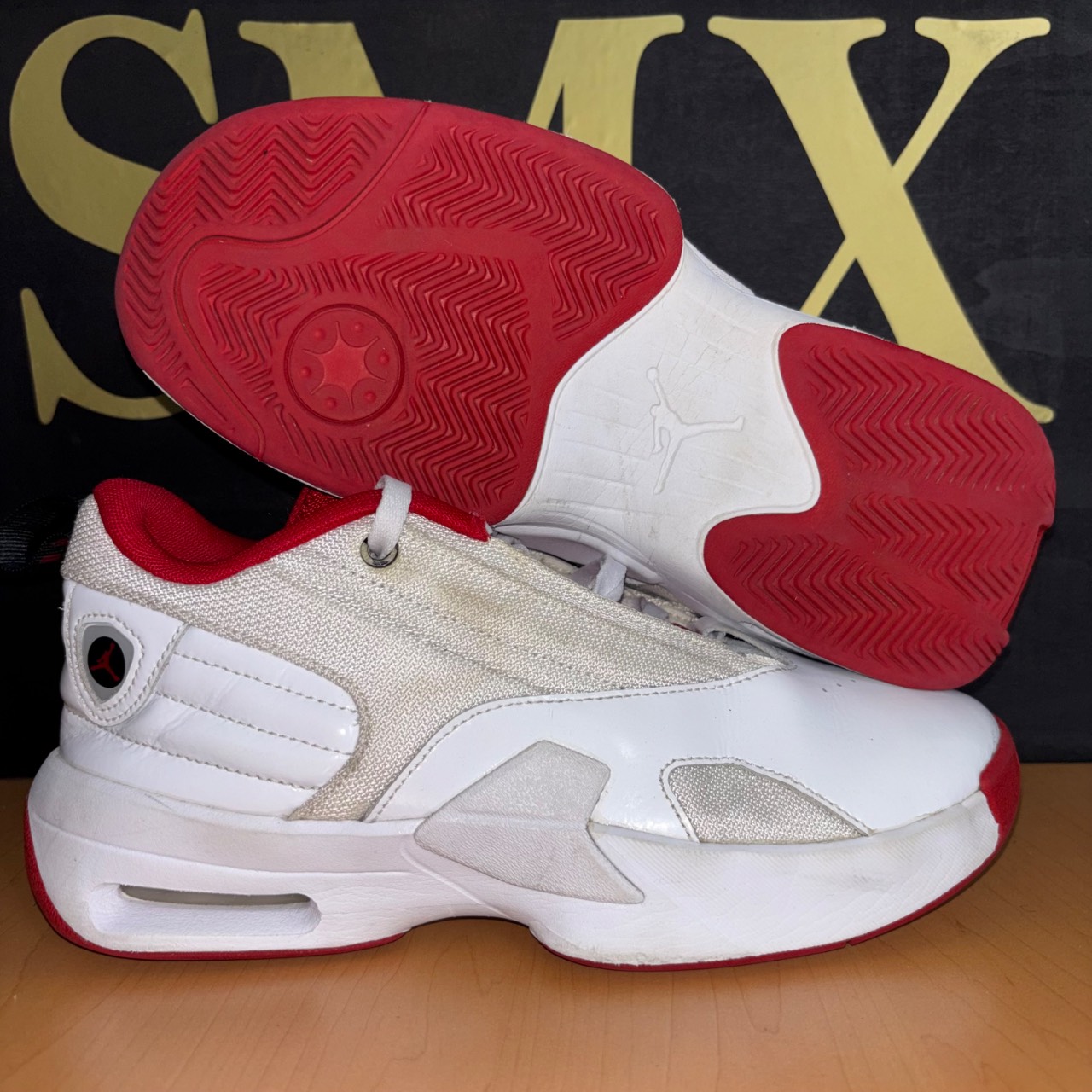 Air Jordan 17 Retro Blanco y Rojo · Foto 1