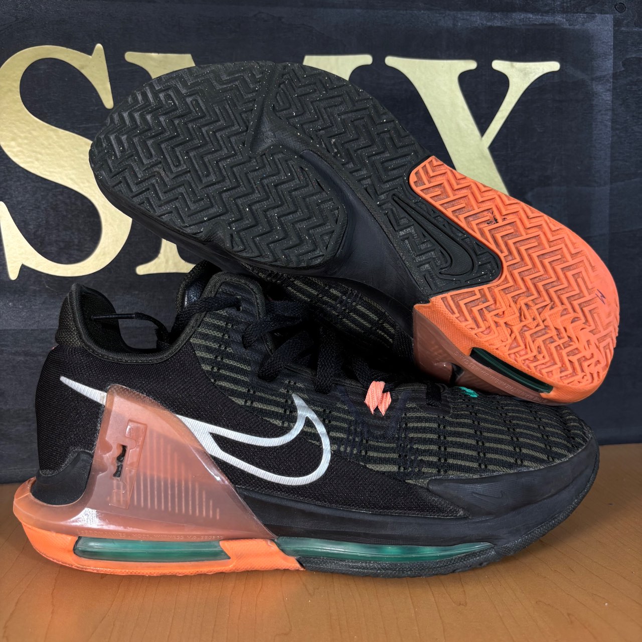 Nike LeBron Witness 7 Black/White-Orange