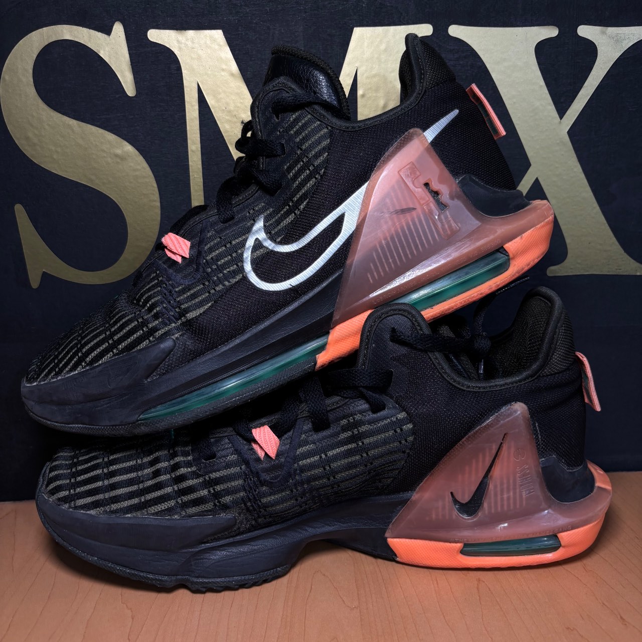 Nike LeBron Witness 7 Black/White-Orange · Foto 5