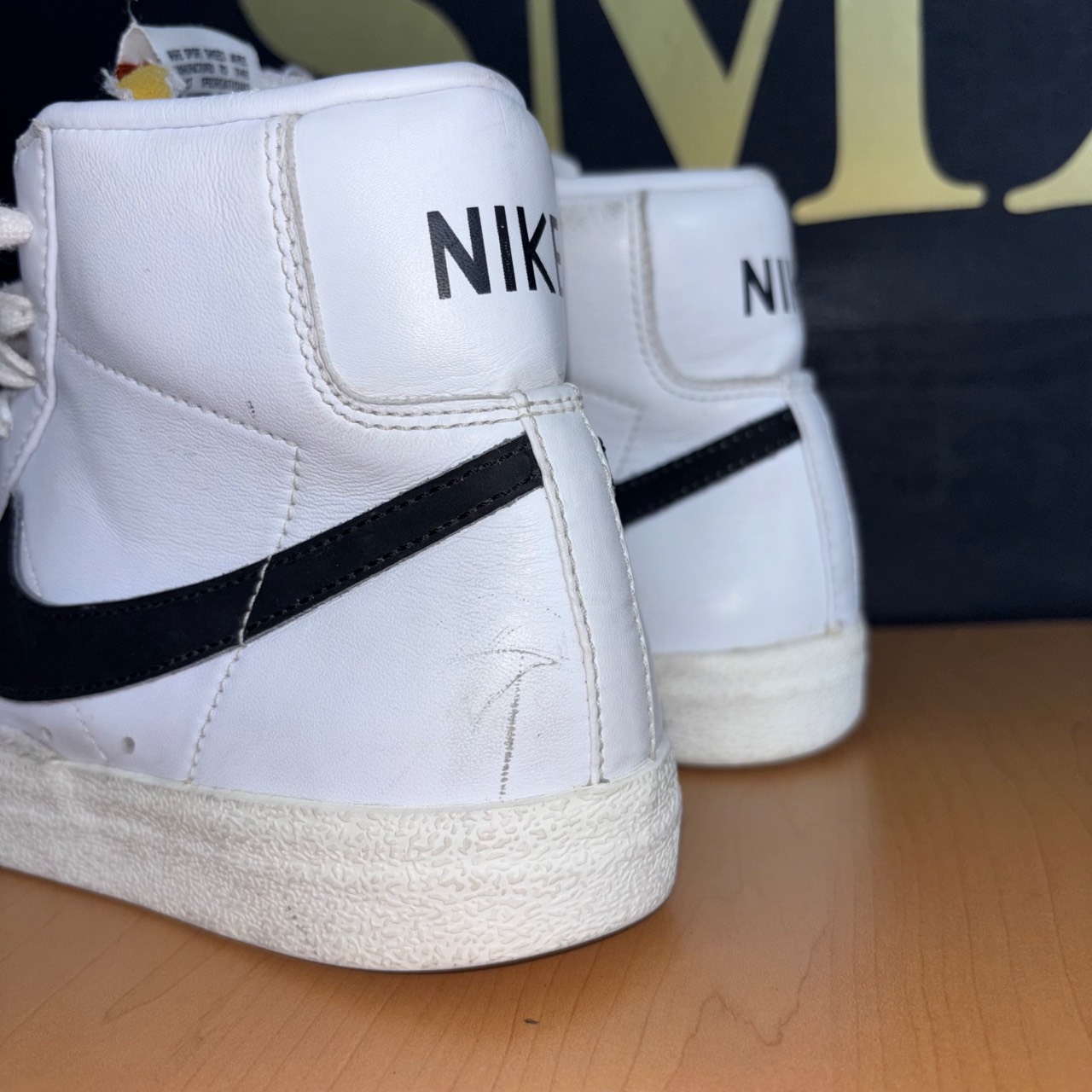 Nike Blazer Mid '77 Vintage Blanco/Vela/Melocotón/Negro · Foto 5