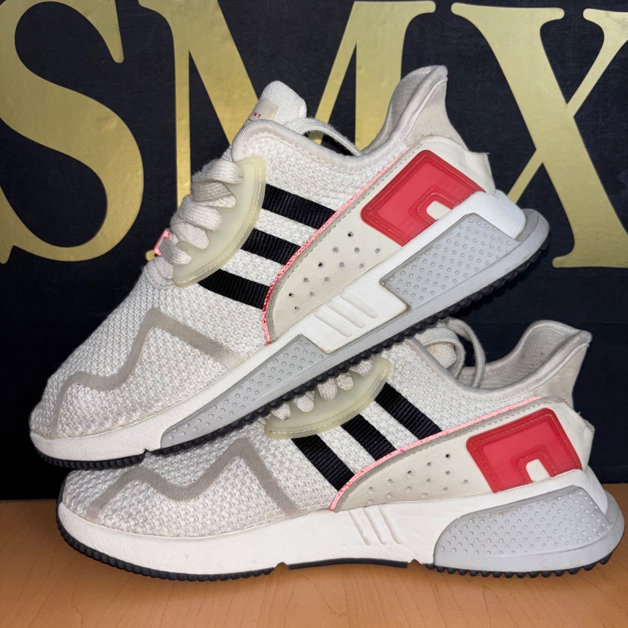 adidas EQT Cushion ADV Running White/Core Black/Light Scarlet · Foto 4