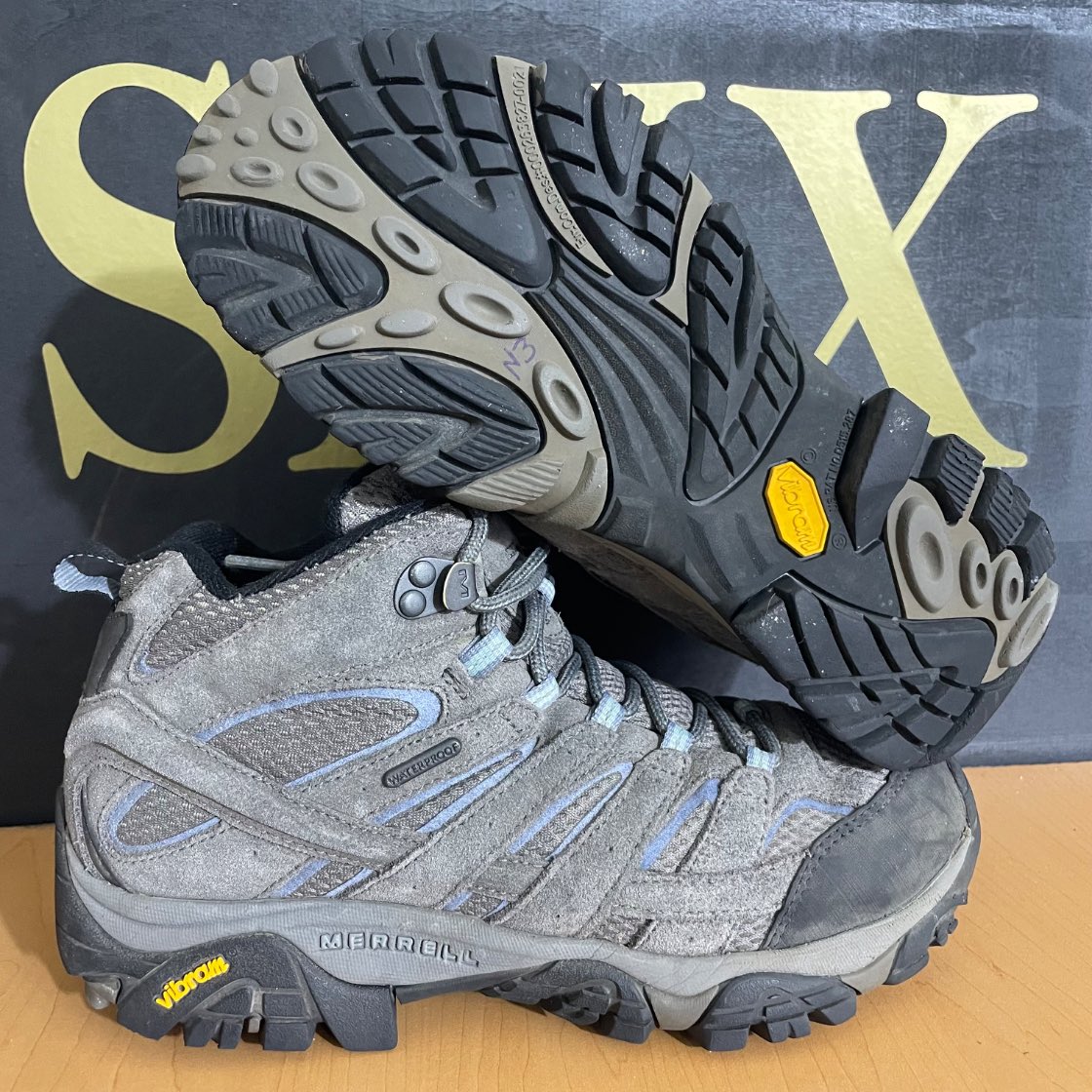 Merrell Moab Waterproof Mid Granite Womens · Foto 1