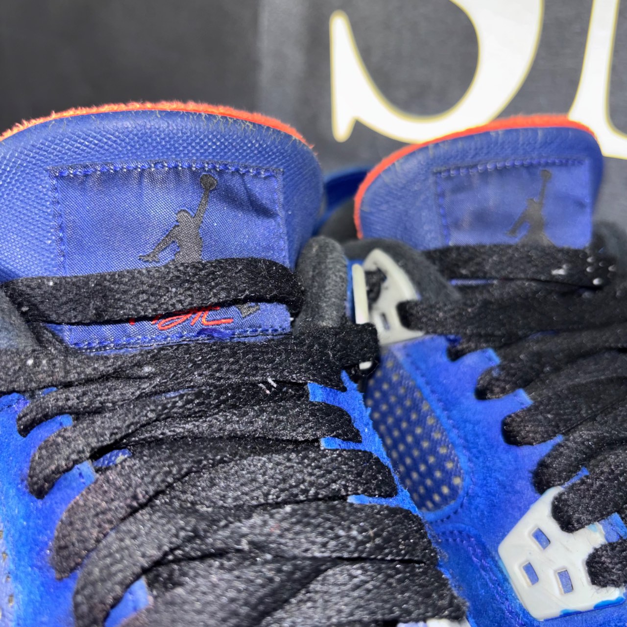 Air Jordan 4 Retro WNTR GS Loyal Blue/Black/White · Foto 3