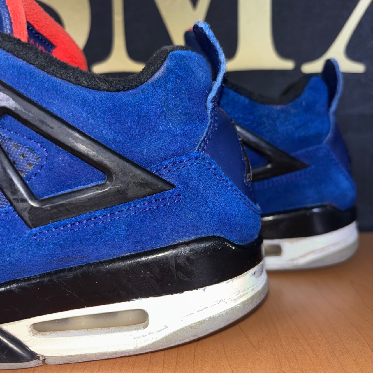Air Jordan 4 Retro WNTR GS Loyal Blue/Black/White · Foto 4
