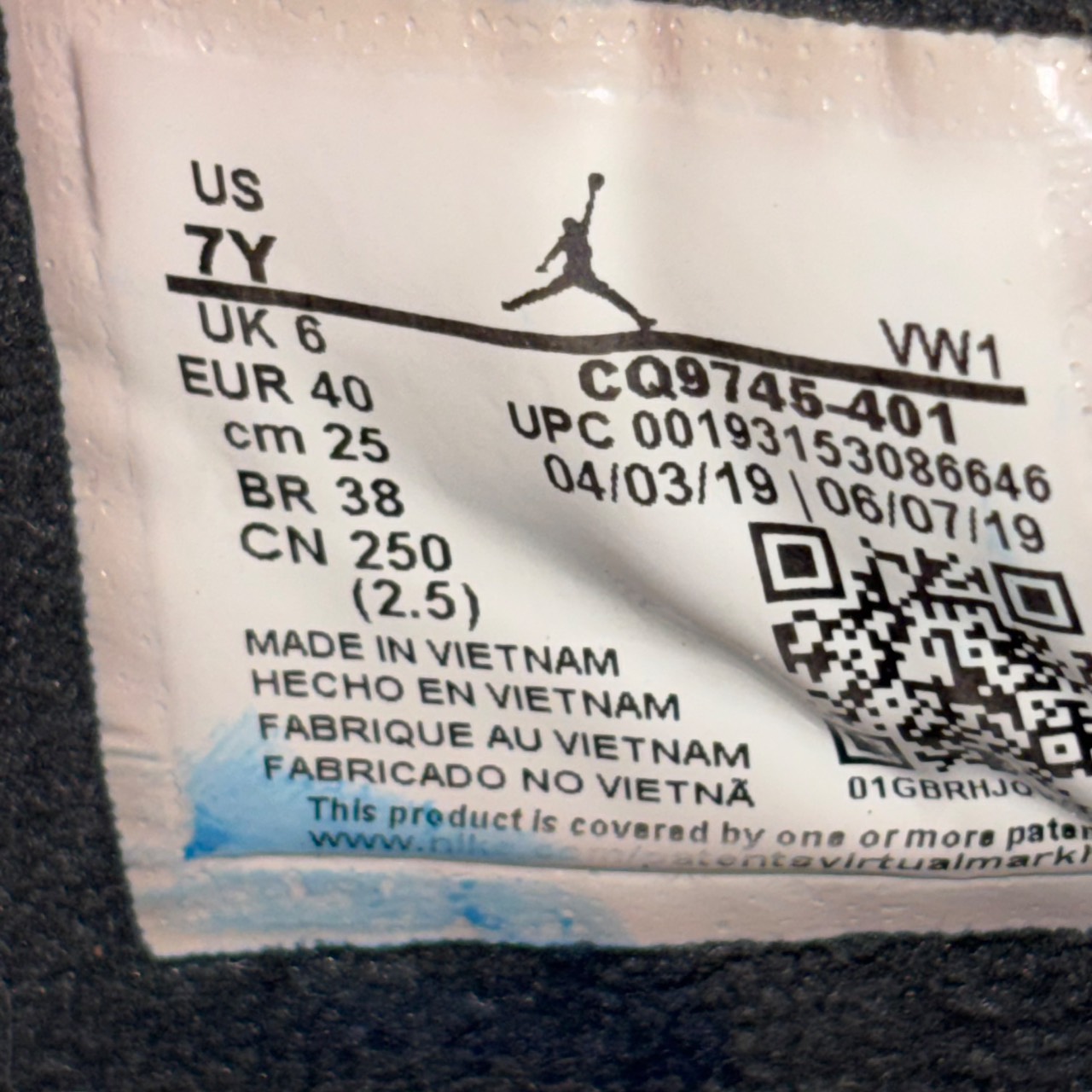 Air Jordan 4 Retro WNTR GS Loyal Blue/Black/White · Foto 6