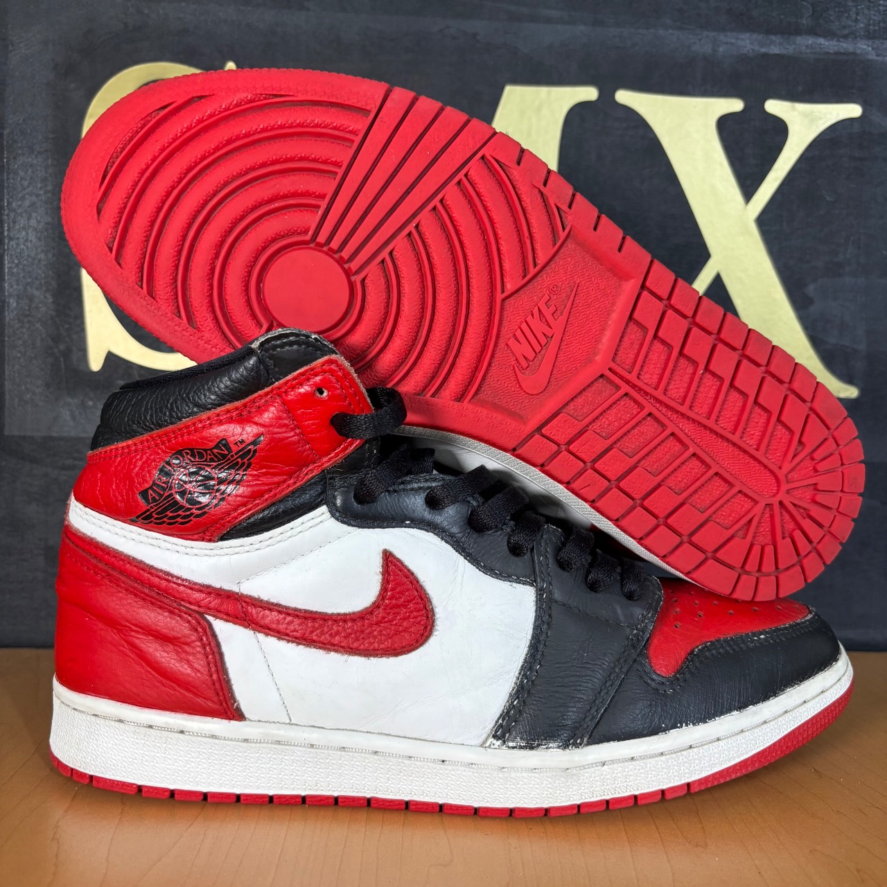 Air Jordan 1 Retro High OG White/University Red-Black