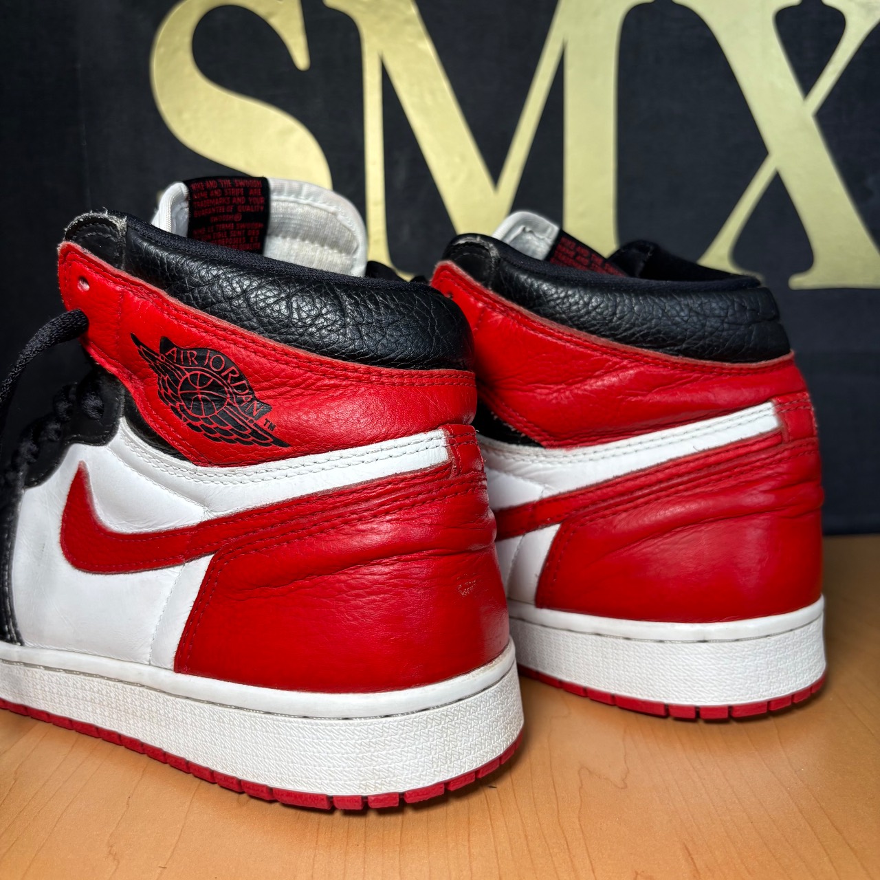 Air Jordan 1 Retro High OG White/University Red-Black · Foto 5