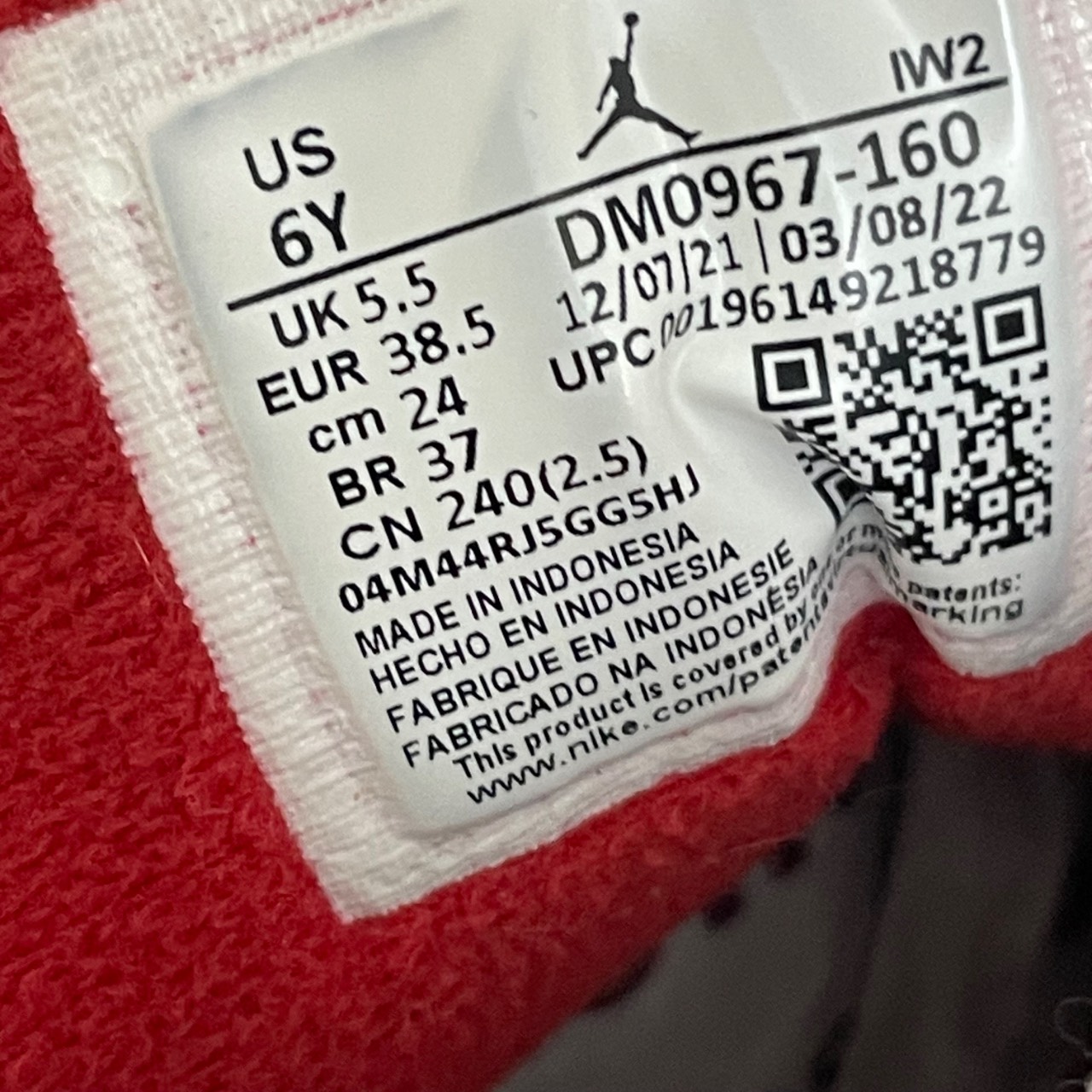 Air Jordan 3 Retro Fire Red (2022) GS · Foto 6