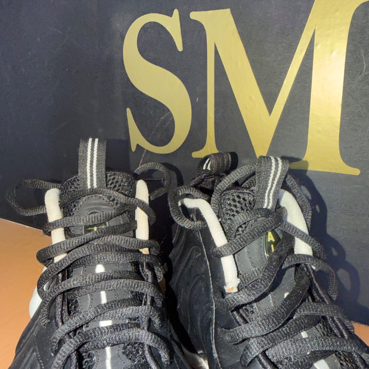 Nike Air Foamposite Pro Black White · Foto 3