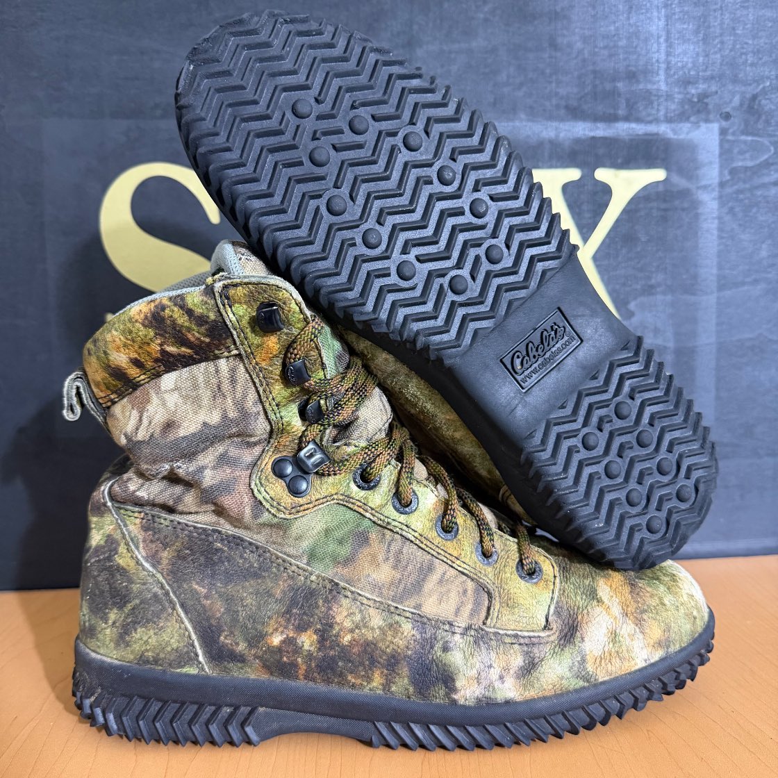 Bota camuflaje cabela’s · Foto 1