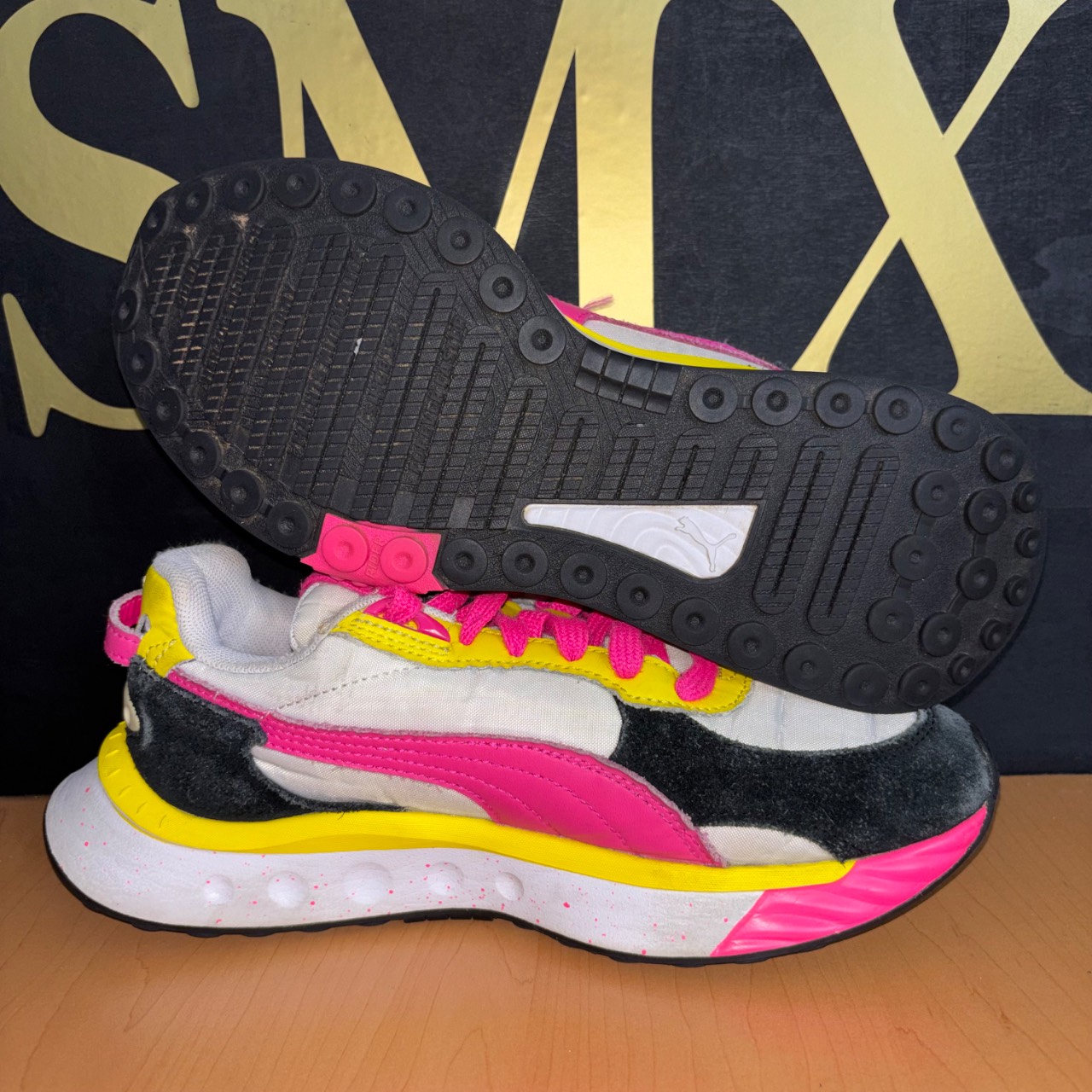 PUMA Future Rider Play On Blanco, negro, rosa y amarillo · Foto 2