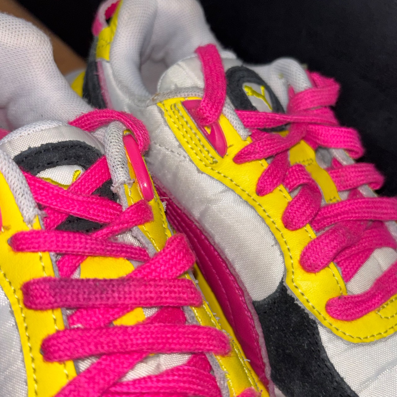 PUMA Future Rider Play On Blanco, negro, rosa y amarillo · Foto 3