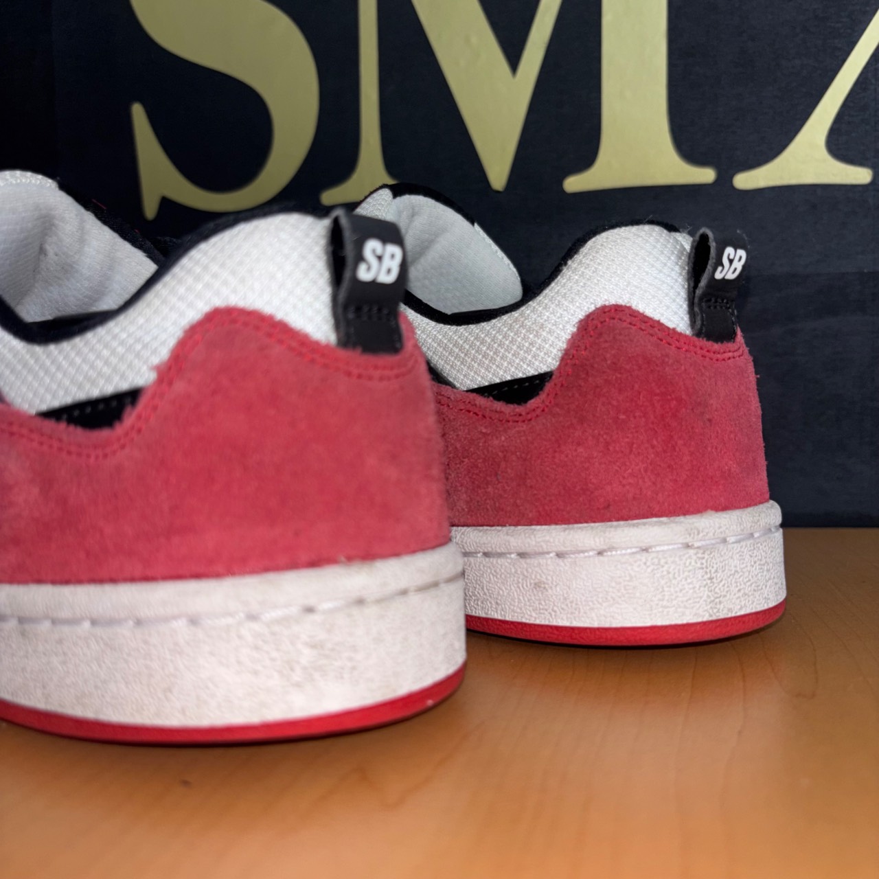 Nike SB Alleyoop blanco, negro y rojo · Foto 5