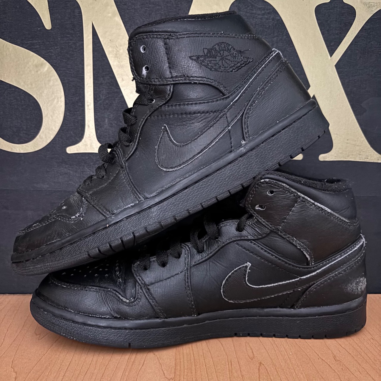 Air Jordan 1 Mid black · Foto 3