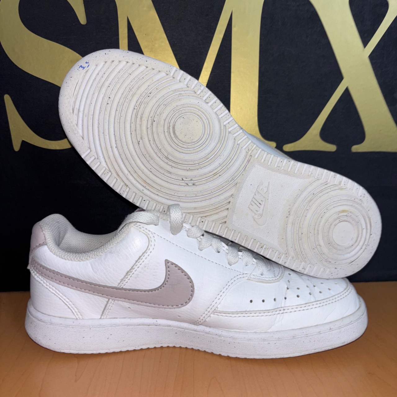 Nike Court Vision Low Next Nature Sail/Black/Vivid Green/White Onyx · Foto 2