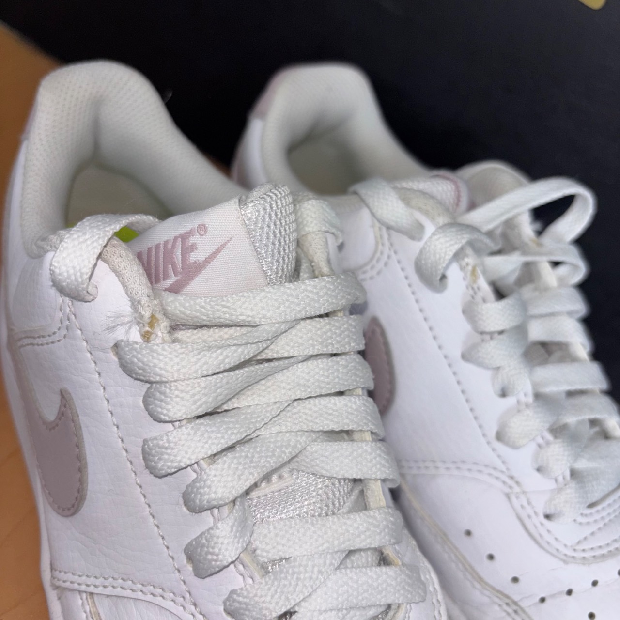 Nike Court Vision Low Next Nature Sail/Black/Vivid Green/White Onyx · Foto 3