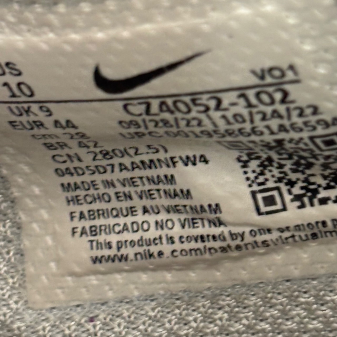 Nike Air Max Impact 3 Blanco con detalles grises · Foto 6