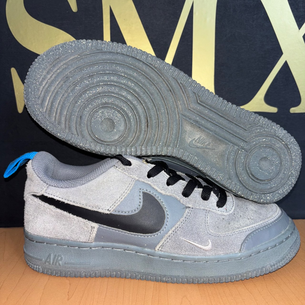 Nike Air Force 1 Low Smoke Grey/Black/Light Photo Blue · Foto 1