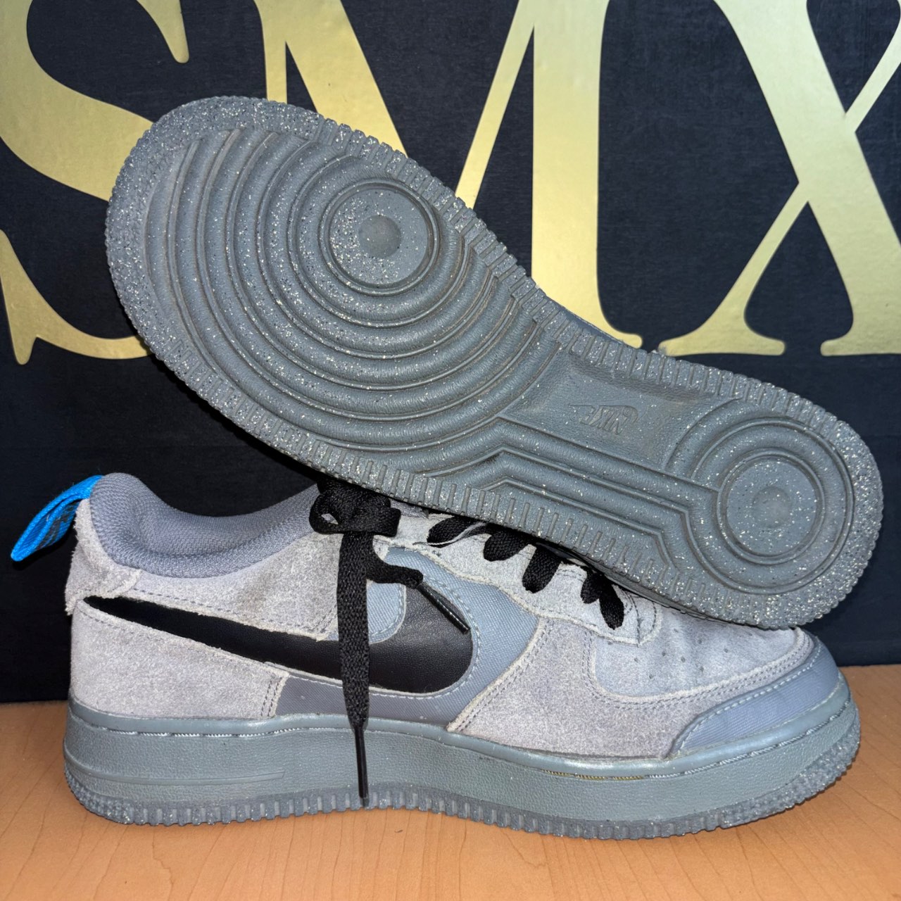 Nike Air Force 1 Low Smoke Grey/Black/Light Photo Blue · Foto 2