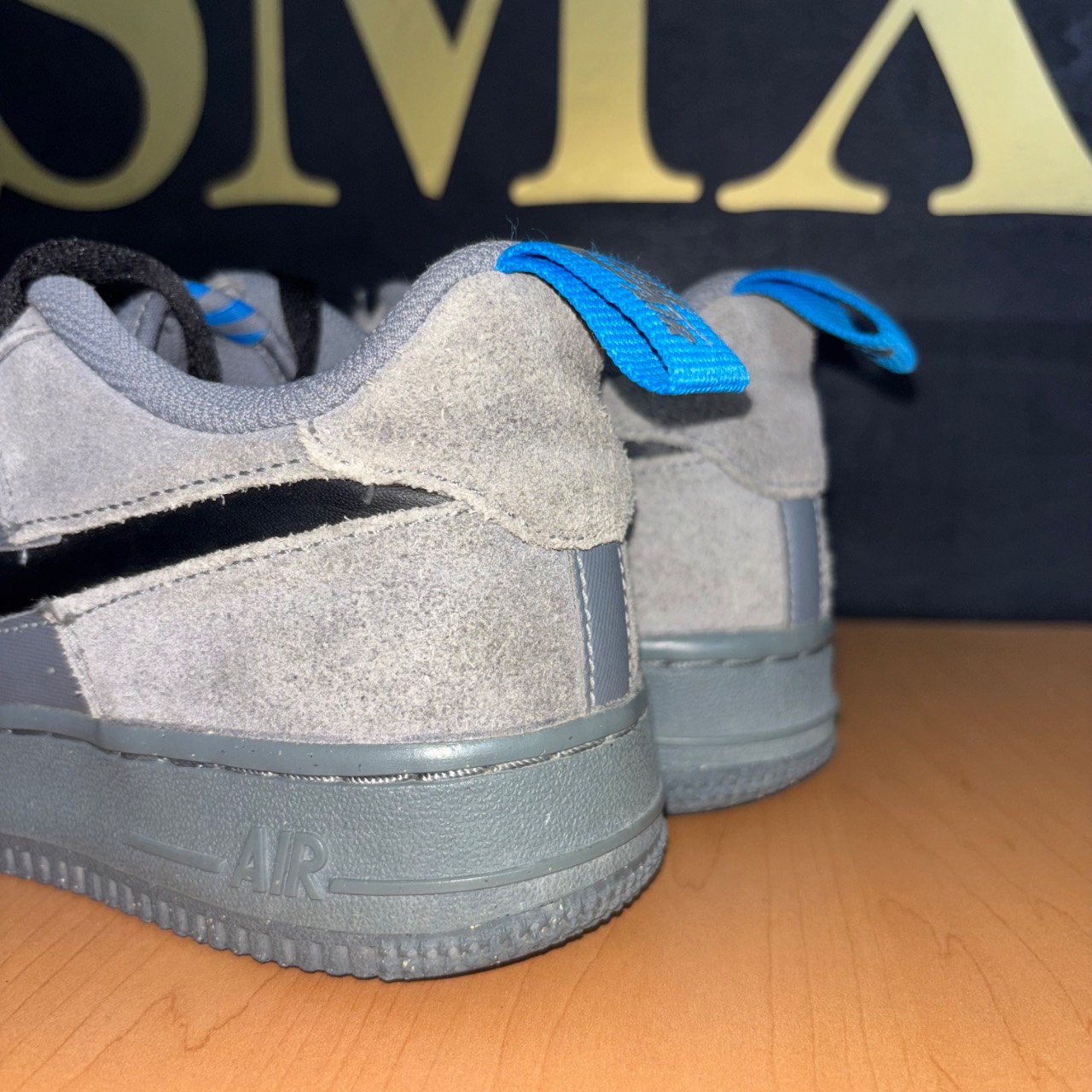 Nike Air Force 1 Low Smoke Grey/Black/Light Photo Blue · Foto 4