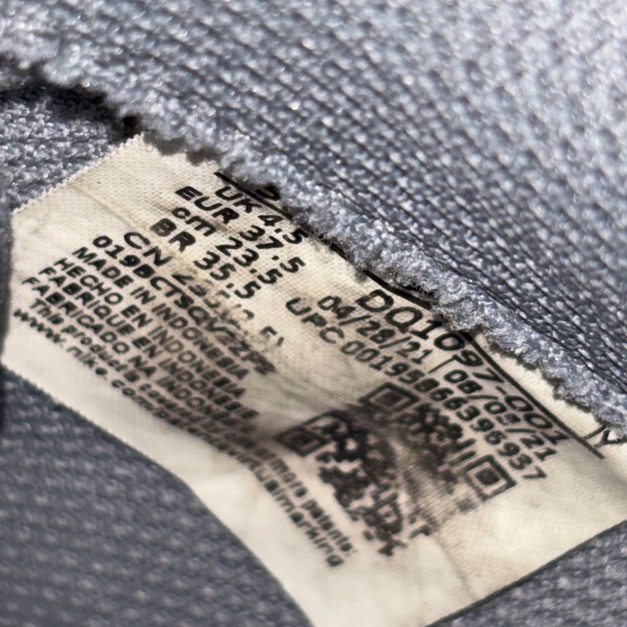 Nike Air Force 1 Low Smoke Grey/Black/Light Photo Blue · Foto 6