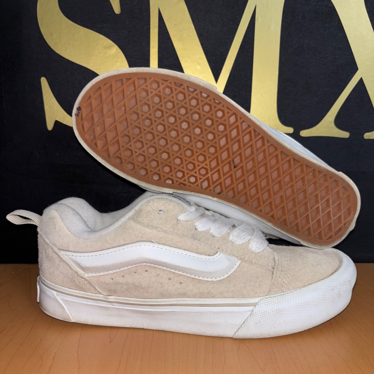 Vans Style 112 Mid Beige con blanco · Foto 1