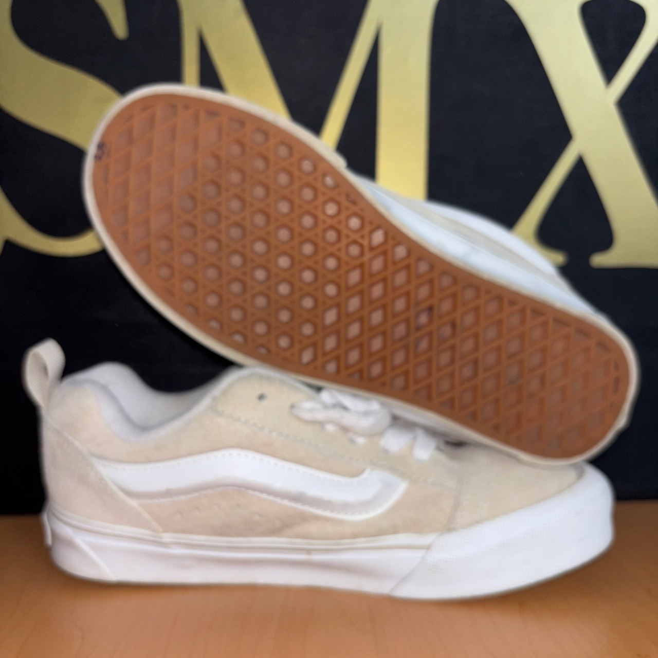 Vans Style 112 Mid Beige con blanco · Foto 2