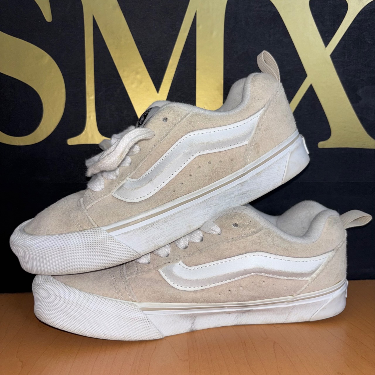 Vans Style 112 Mid Beige con blanco · Foto 4