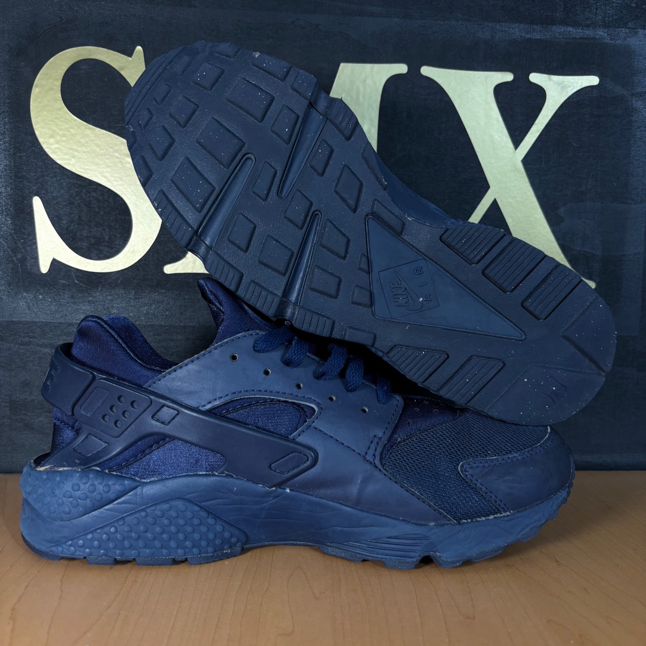 Nike Air Huarache Midnight Navy · Foto 2
