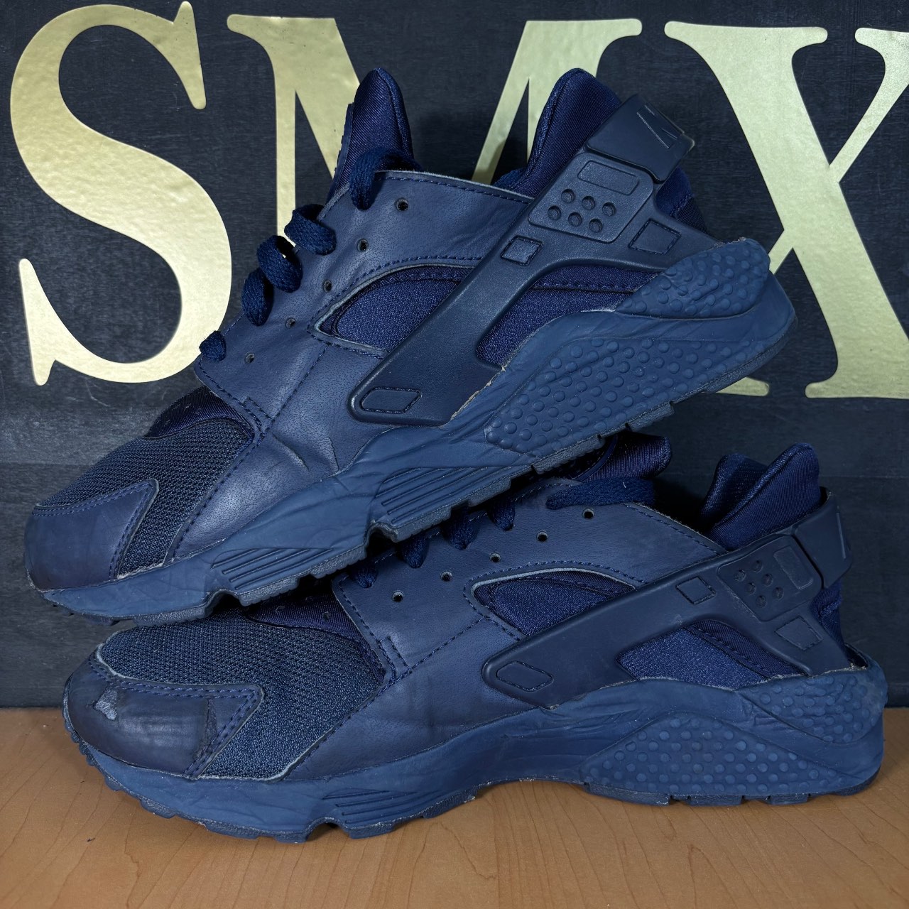 Nike Air Huarache Midnight Navy · Foto 3