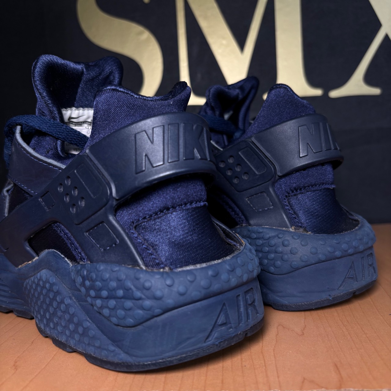Nike Air Huarache Midnight Navy · Foto 6