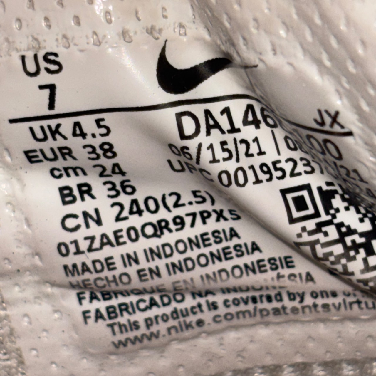 Nike Crater Impact Light Bone/White · Foto 6