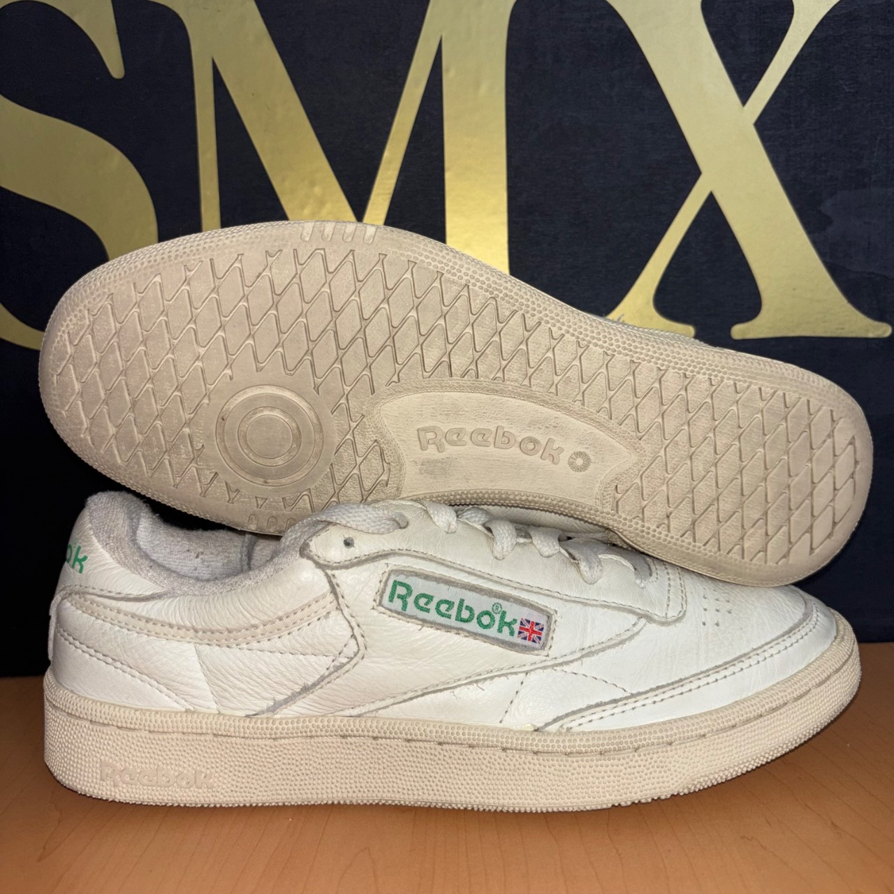 Reebok Club C 85 Blanco con detalles verdes · Foto 1