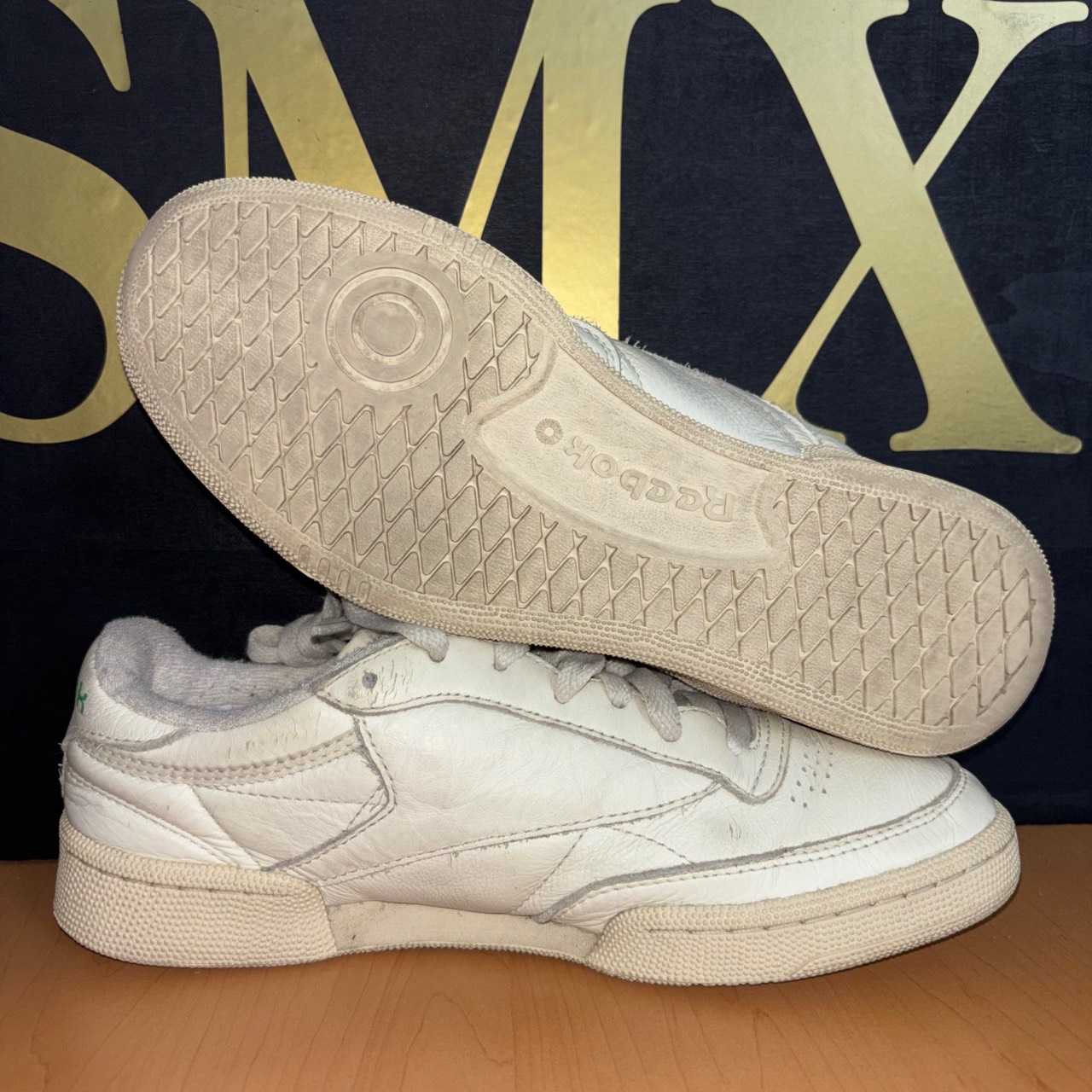 Reebok Club C 85 Blanco con detalles verdes · Foto 2