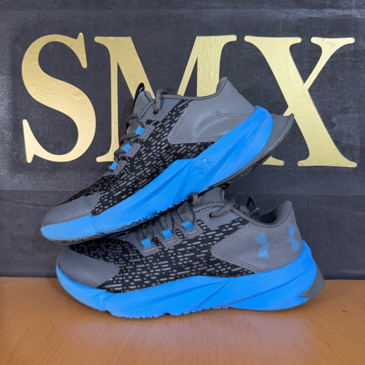 Under Armour Scramjet gris, negro y azul · Foto 3