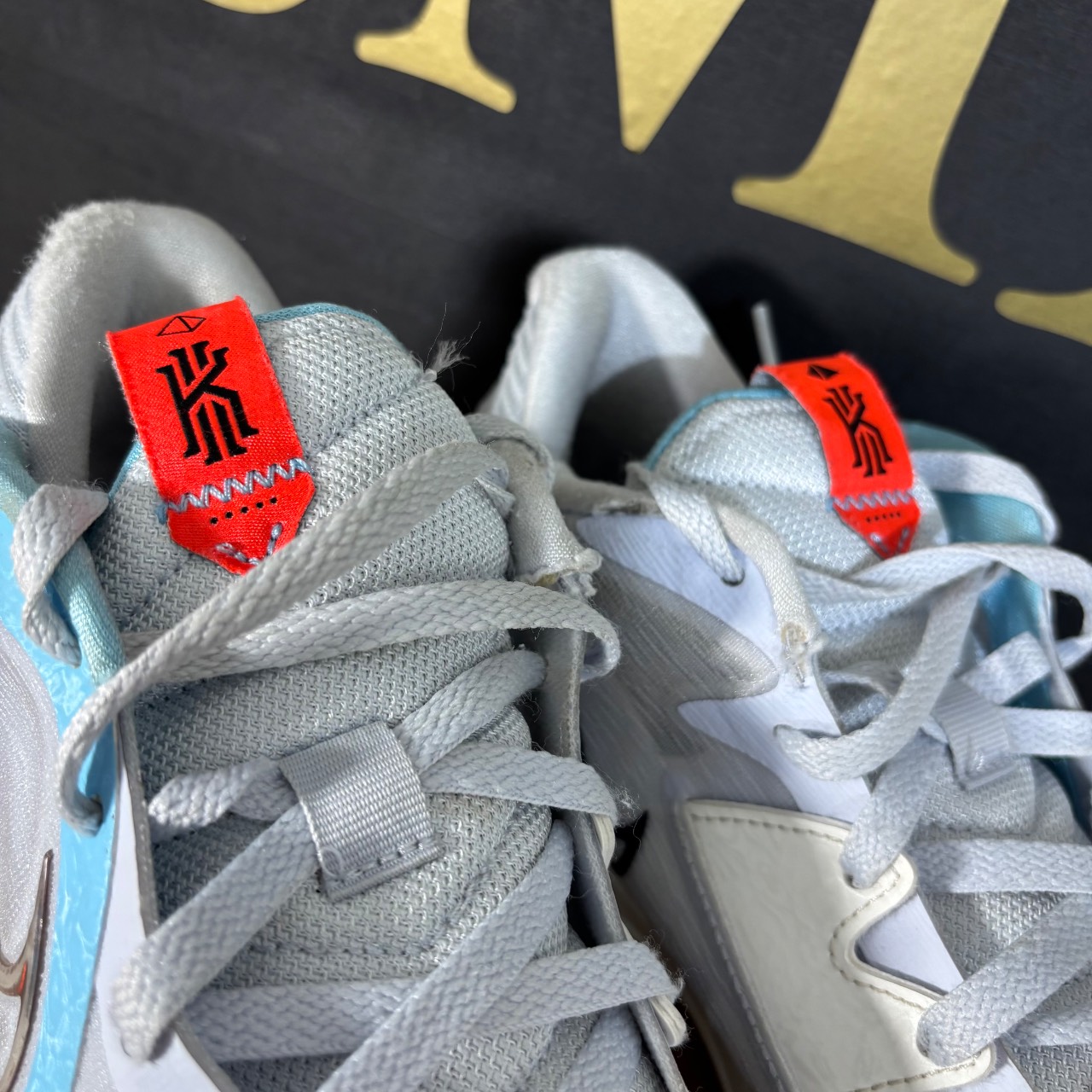 Nike Kyrie Low 5 Football Grey/Black/Blue Chill/Sail · Foto 5