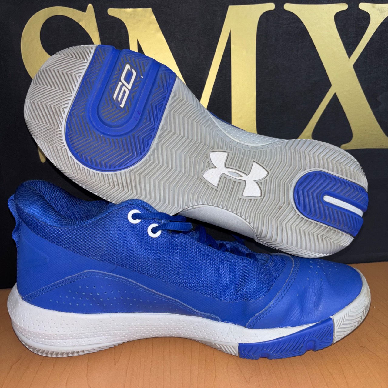 Under Armour Curry 3 Zero Azul con blanco · Foto 2
