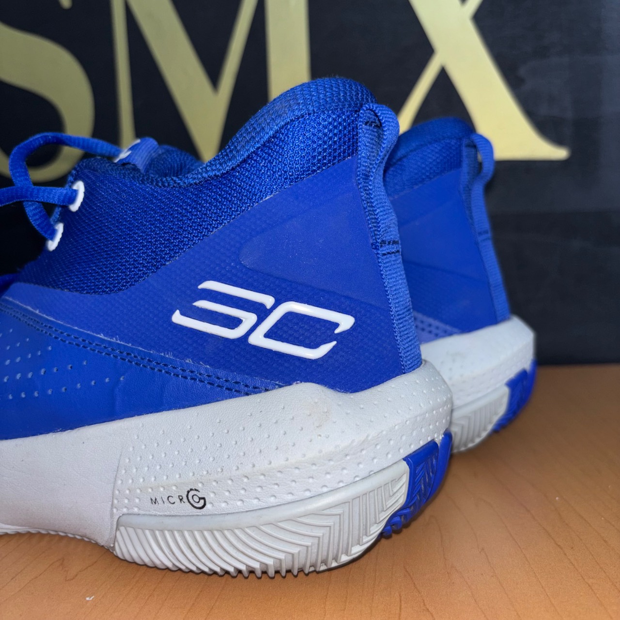 Under Armour Curry 3 Zero Azul con blanco · Foto 5