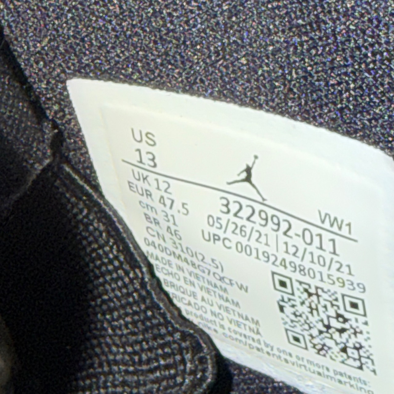 Jordan 6 Rings "Black/White" · Foto 5