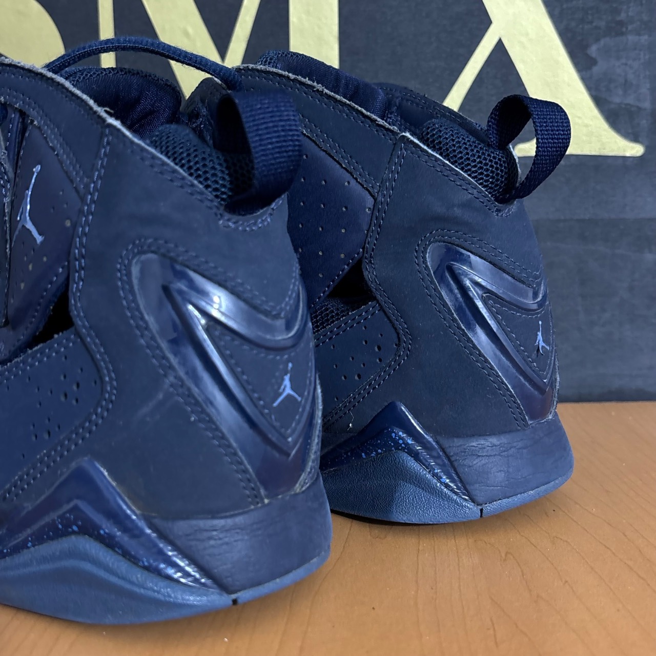 Jordan Retro 7 Negro/Azul oscuro · Foto 4