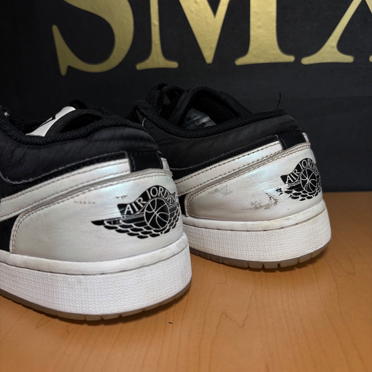 Air Jordan 1 Low OG Black White · Foto 5