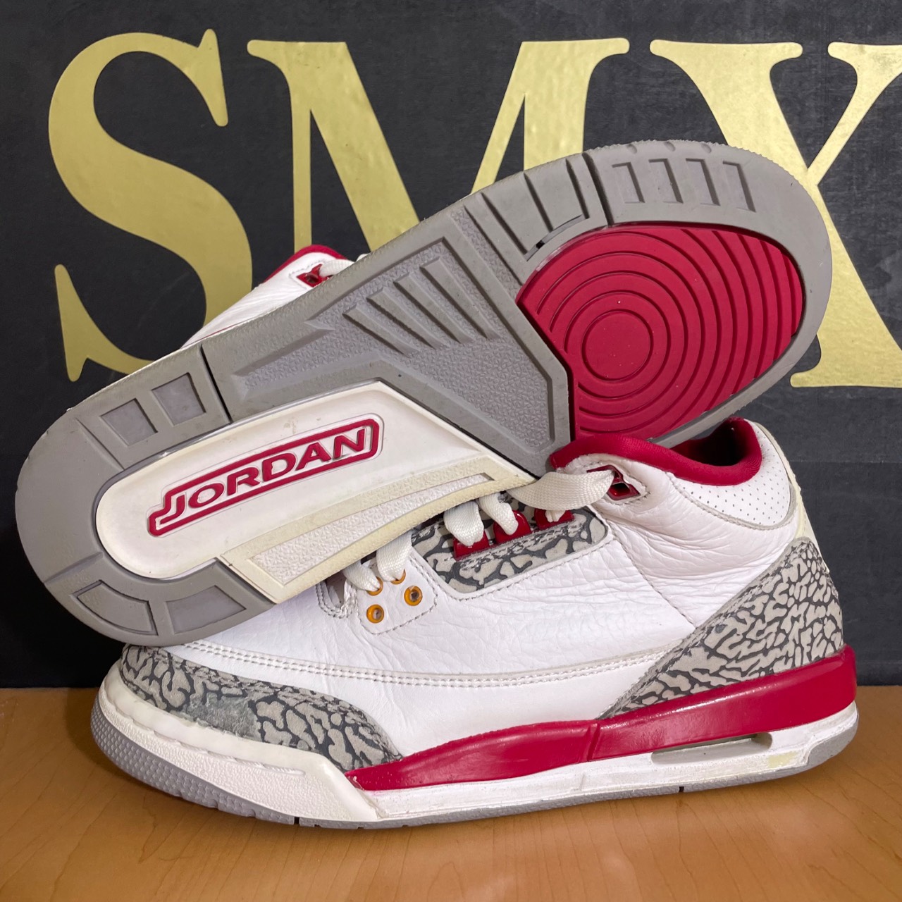 Air Jordan 3 GS White/Fire Red 'Cardinal' · Foto 2