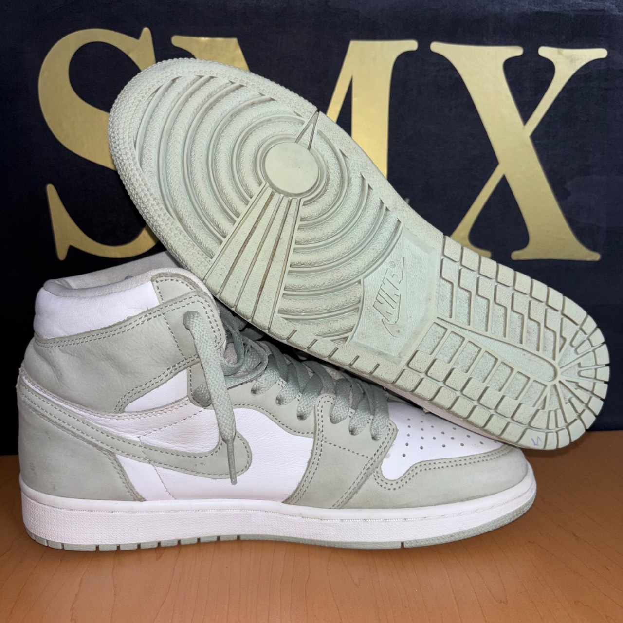 Air Jordan 1 Retro High OG Seafoam/Healing Orange/White · Foto 2
