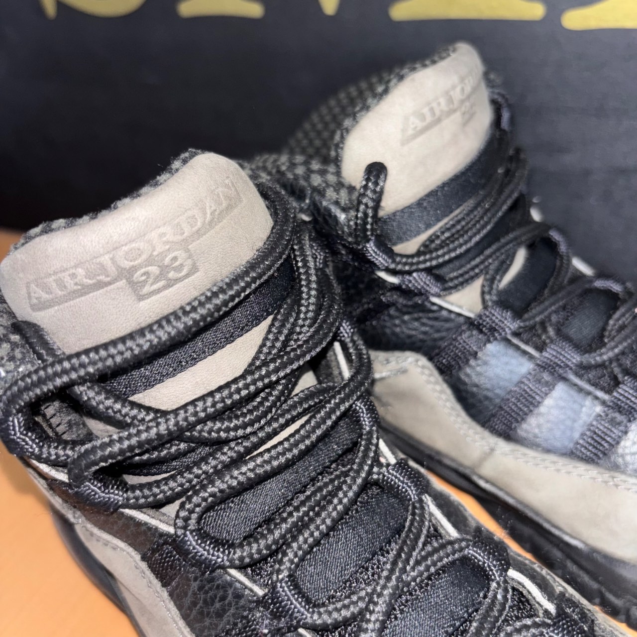 Air Jordan 10 Retro Steel Grey/Black-Red · Foto 3