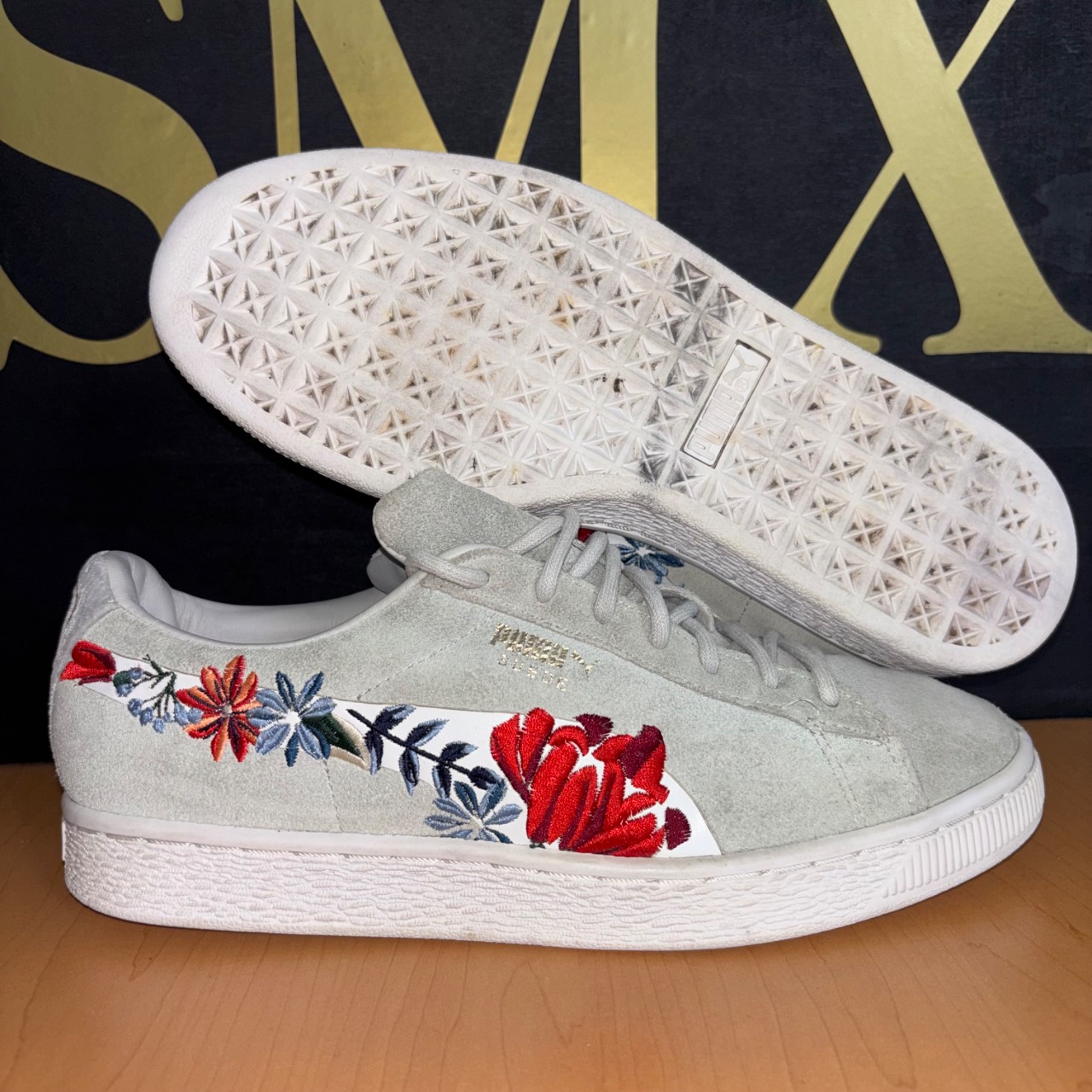 PUMA Suede Classic Glacier Grey/Puma White · Foto 1