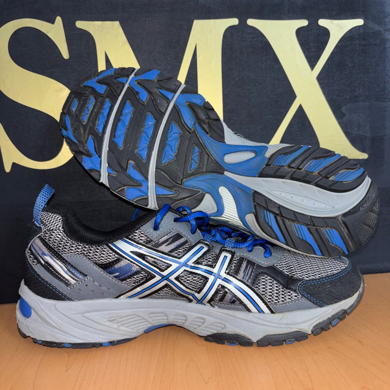 Asics Gel Venture 5 gris, azul y negro · Foto 2