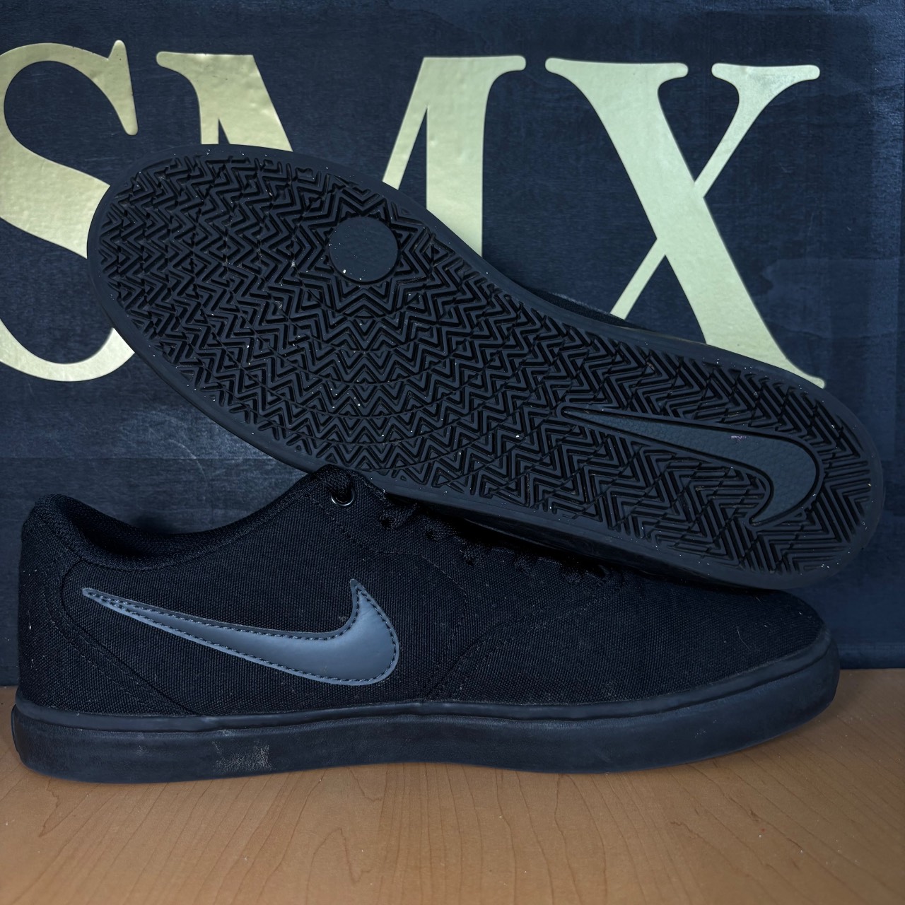 Nike SB Charge Canvas Black/White · Foto 2
