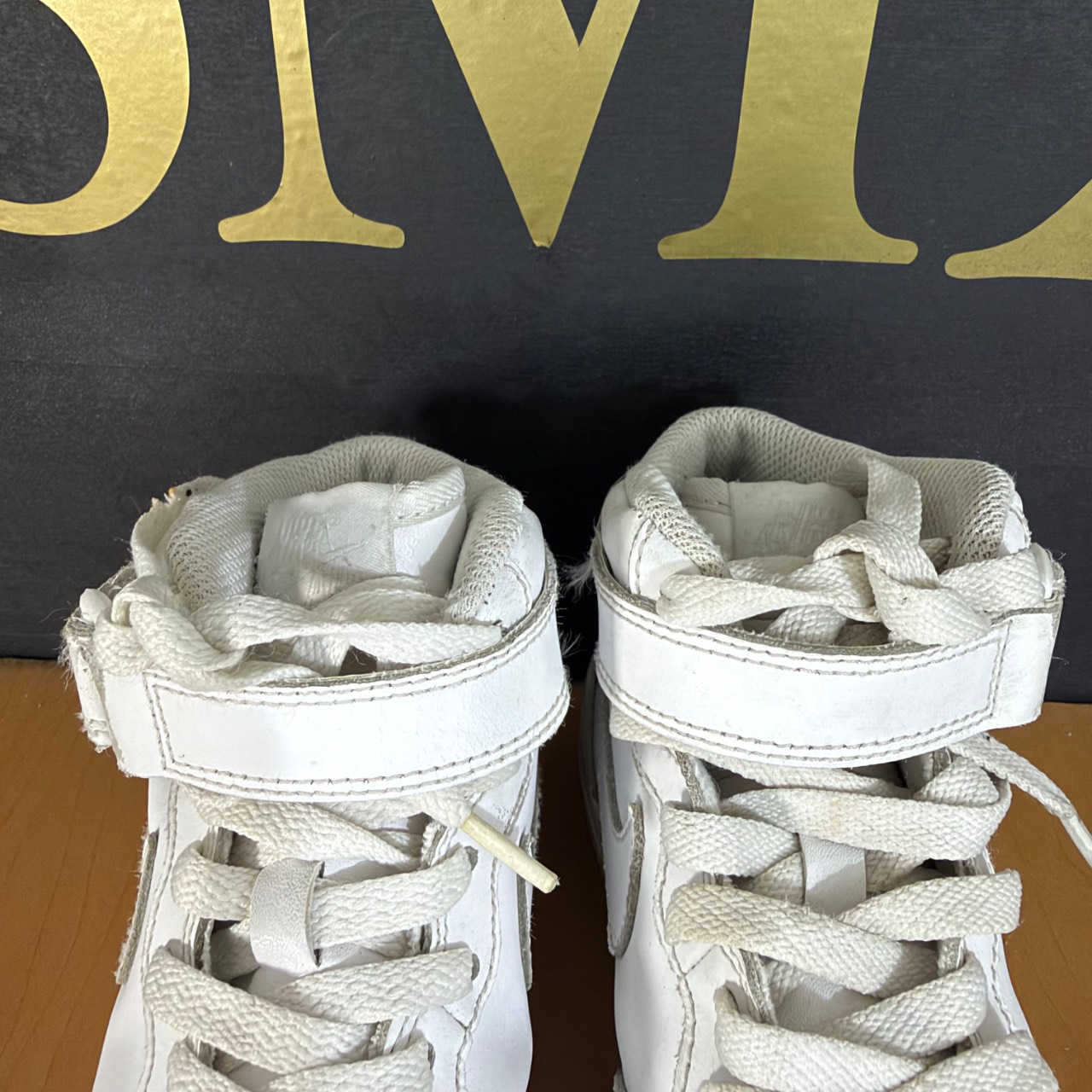 Nike Air Force 1 Mid Blanco · Foto 4