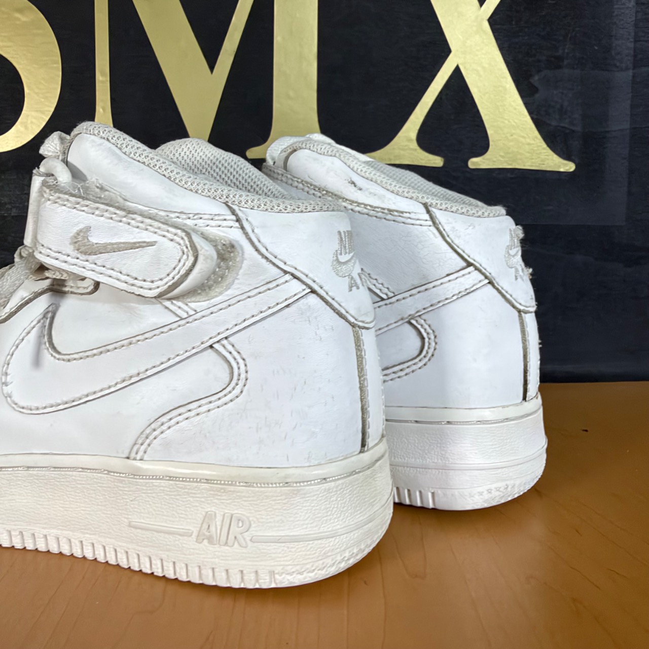 Nike Air Force 1 Mid Blanco · Foto 5